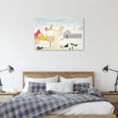 Toile Village d'Amish (Insitu(Chambre))