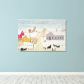 Toile Village d'Amish (Insitu (Plancher de Bois))