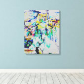 Toile Village de Cezanne à Gardanne (Insitu (Plancher de Bois))