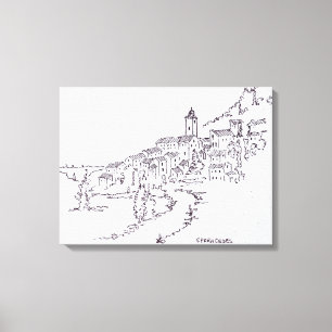 Toile Village de Speracèdes Provence, France
