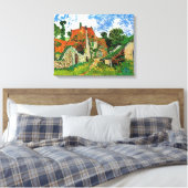 Toile Village Street à Auvers, Vincent van Gogh (Insitu(Chambre))