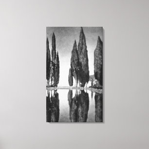 Toile Villas vintages et jardins : Le réservoir