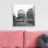 Toile Ville américaine avec panneaux publicitaires (Insitu(Salon))