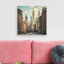 Ville animée de New York