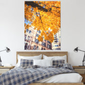 Toile Ville d'automne (Insitu(Chambre))