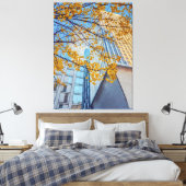 Toile Ville d'automne (Insitu(Chambre))
