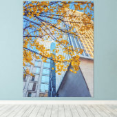 Toile Ville d'automne (Insitu (Plancher de Bois))