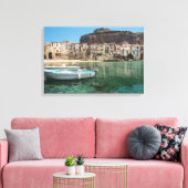 Toile Ville de Cefalu en Sicile (Insitu(Salon))