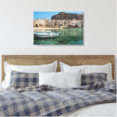 Toile Ville de Cefalu en Sicile (Insitu(Chambre))