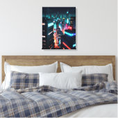 Toile ville de cyberpunk (Insitu(Chambre))