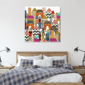 Toile ville de geo (Insitu(Chambre))