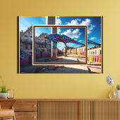 Toile Ville de Grafitti (Insitu(Salon))