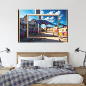 Toile Ville de Grafitti (Insitu(Chambre))