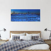 Toile Ville de larges épaules et lac Michigan (Insitu(Chambre))