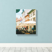 Toile Ville de Ljubljana (Insitu (Plancher de Bois))