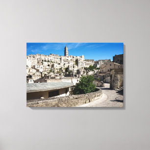 Toile Ville de Matera de Di de Sassi vieille