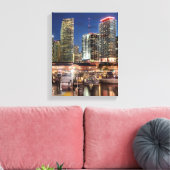 Toile Ville de Miami en Floride (Insitu(Salon))