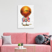 Toile Ville de New York Hot Air Balloon (Insitu(Salon))