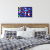 Toile Ville de nuit (Insitu(Chambre))