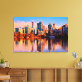 Toile Ville de Vancouver (Insitu(Salon))