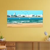 Toile Ville d'Essaouira-Maroc (Insitu(Salon))