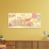 Toile Ville d'Ironton avec Proctorsville (Insitu(Salon))