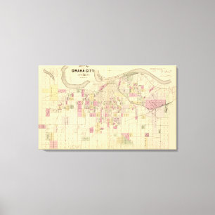Toile Ville d'Omaha, Nébraska