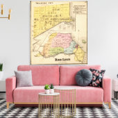 Toile Ville du Delaware, Lion rouge (Insitu(Salon))