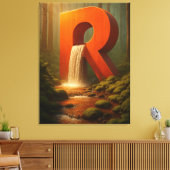 Toile Ville forestière (Insitu(Salon))