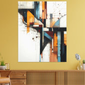 Toile Ville Fragmentée (Insitu(Salon))