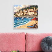 Toile Ville portuaire (Insitu(Salon))