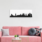 Toile Ville silhouette de Londres (Insitu(Salon))