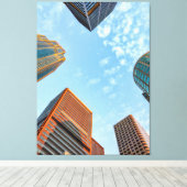 Toile Ville Skyline (Insitu (Plancher de Bois))