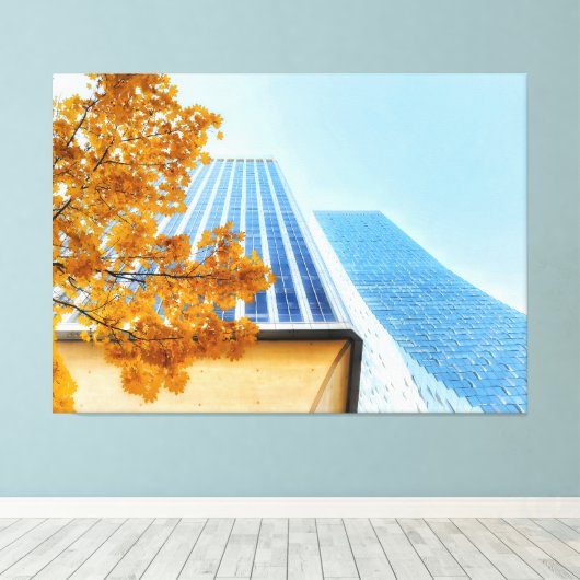 Toile Ville Skyline (Insitu (Plancher de Bois))