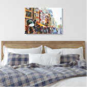 Toile Villes européennesPeintes par l'art fax (Insitu(Chambre))