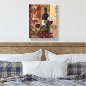 Toile Vin bouteille et verres à vin (Insitu(Chambre))