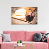 Toile Vin et fromage (Insitu(Salon))