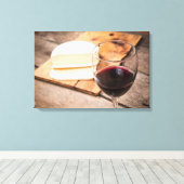 Toile Vin et fromage (Insitu (Plancher de Bois))