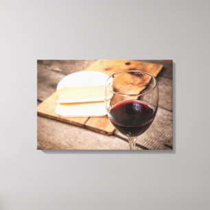 Toile Vin et fromage