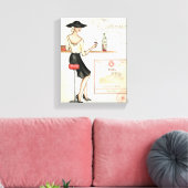 Toile Vin fashionista (Insitu(Salon))