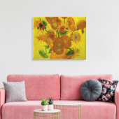 Toile Vincent Van Gogh 15 Peinture de tournesols (Insitu(Salon))