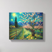 Toile Vincent van Gogh Almond Blossom Vue Paysage (Recto)