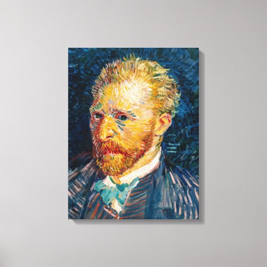 Toile Vincent Van Gogh - Autoportrait (Recto)