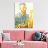 Toile Vincent van Gogh - Autoportrait devant l'Easel (Insitu(Salon))