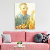 Toile Vincent van Gogh - Autoportrait devant l'Easel (Insitu(Salon))