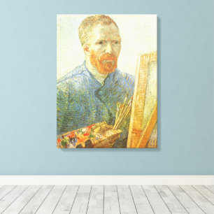 Toile Vincent van Gogh - Autoportrait devant l'Easel