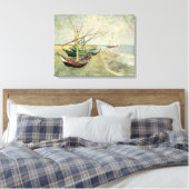 Toile Vincent van Gogh - Bateaux de pêche sur la plage (Insitu(Chambre))