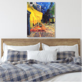 Toile Vincent Van Gogh - Café Terrasse En Nuit Art (Insitu(Chambre))