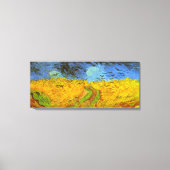 Toile Vincent van Gogh Champ de blé avec corbeaux (Recto)