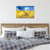 Toile Vincent van Gogh - Champ de blé avec corbeaux (Insitu(Chambre))